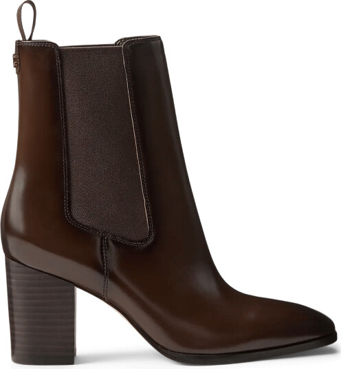 Lauren Ralph Lauren Glazed Calf Rlyn Bte Hl Bo Bte Brown 36