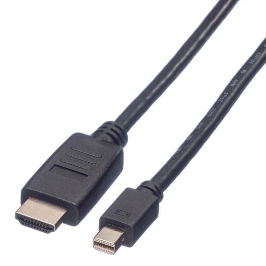 VALUE Mini DisplayPort Cable, Mini DP - HDTV, M/M, 3m VALUE Mini DisplayPort Cable, Mini DP - HDTV, M/M, 3m