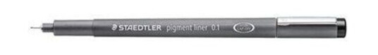 Staedtler pigment liner 308 01 mm 09 Svart Staedtler pigment liner 308 01 mm 09 Svart