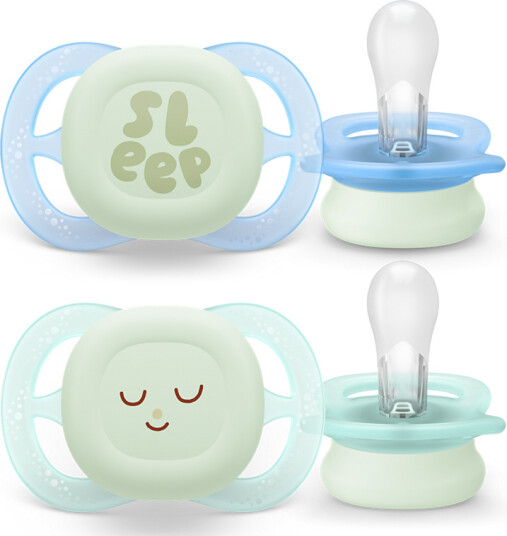 Philips Avent Ultra Start Night Smokk 0 2 mnd grønn/blå 2 stk.