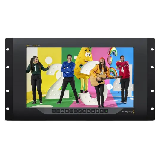 Blackmagic SmartView 4K G3 15,6" 4K Rack Monitor med 2110
