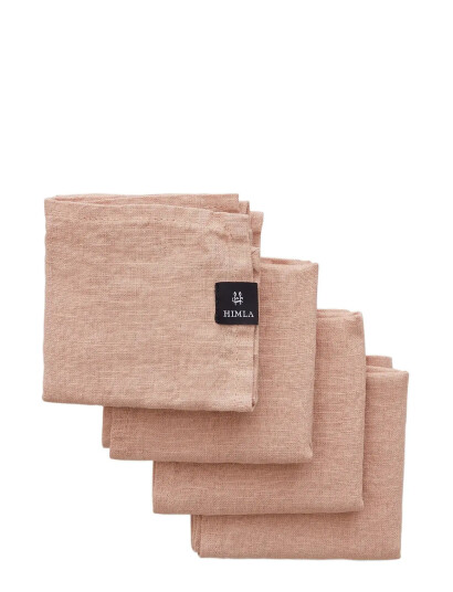 Himla Sunshine Napkin   Pink   45X45CM