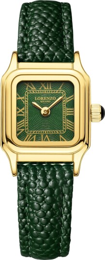Lorenzo Vanessa Cuoio Oro Verde