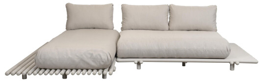 Cane line Sticks divan sofa Aluminium/sand 2 2 seters moduler Beige