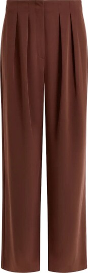 French Connection Rena Pleated Trouser CHERRY LIQUEUR 34