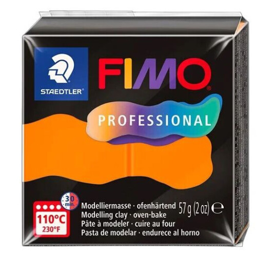 Staedtler Mod. clay FIMO prof 57g orange