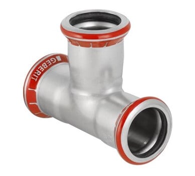 Geberit T-piece cst d42-42-42 zn-pl Geberit T-piece cst d42-42-42 zn-pl