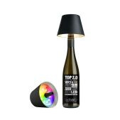 sompex flaske topplampe 2.0 sort