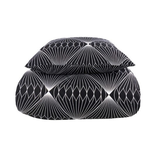 In Style Dobbelt sengetøy 200x200 cm Diamant black svart Mikrofiber In Style Dobbelt sengetøy 200x200 cm Diamant black svart Mikrofiber
