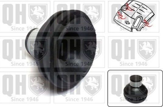 Anslagsbuffer motortildekning QUINTON HAZELL EM4839