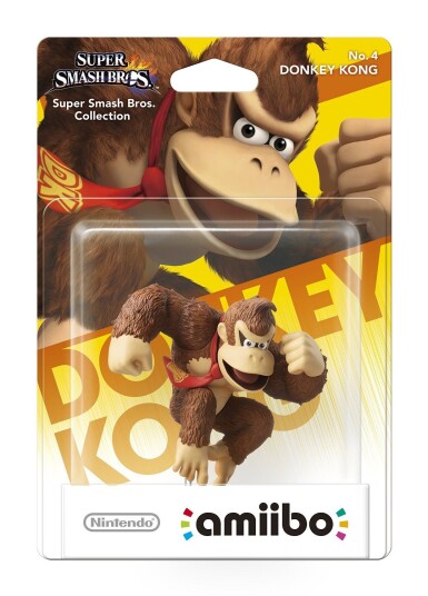 Nintendo Amiibo Donkey Kong Figur med NFC for Wii, Wii U og Nintendo Switch