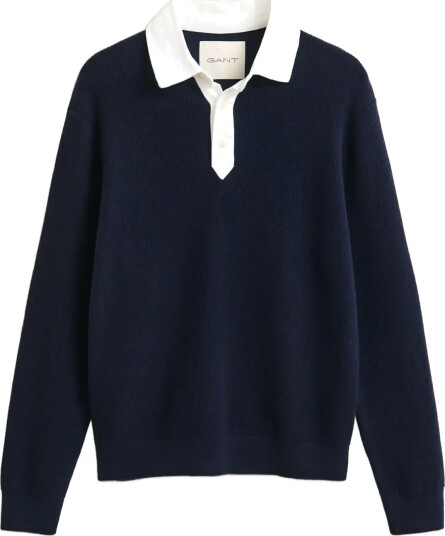 Gant Cotton Merino Rugger Navy L