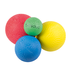 Spordas Baller i flere størrelser 4 stk Spordas Baller i flere størrelser 4 stk