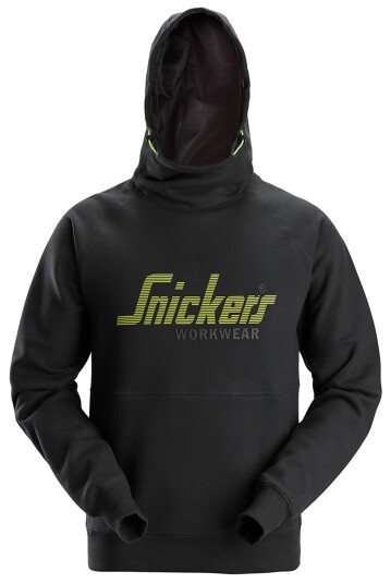 Snickers Workwear 2845-0400 Hettegenser med logo Svart Klær