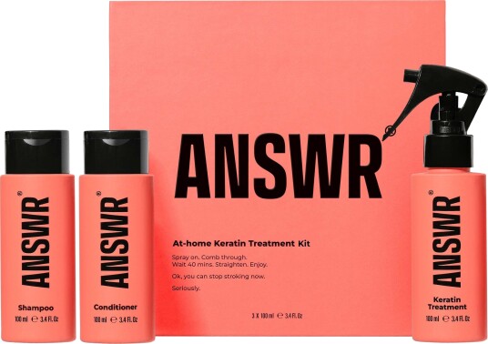 ANSWR At-home Keratin Treatment Kit 3x100ml