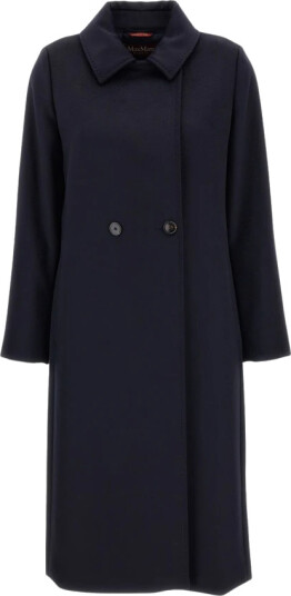 Max Mara Studio Dame Frakker Blå M,