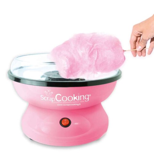 Rosa Sukkerspinnmaskin 
