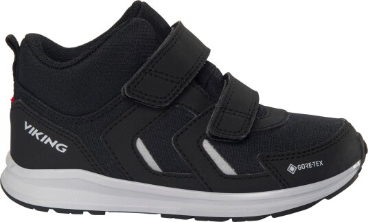 Viking Footwear Kid"s Game Mid Gore-Tex 2v Black/light Grey 24