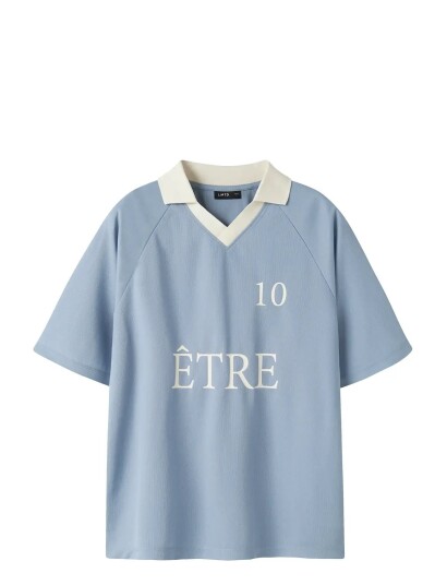 LMTD Nlnrosclub Ss Football Polo Blue 170 176 LMTD Nlnrosclub Ss Football Polo Blue 170 176