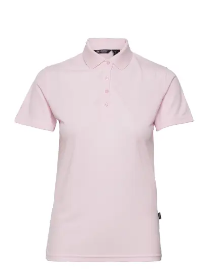 Abacus Lds Cray Drycool Polo - Pink - S
