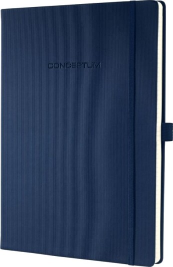 Sigel Conceptum Blå A4 194 Ark 80 G/M² Linjerte Ark Innbundet Hardcover