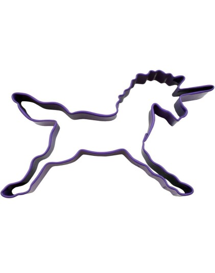 Unicorn Lilla Kakeutstikker/Kakeform i Metall 13x8 cm