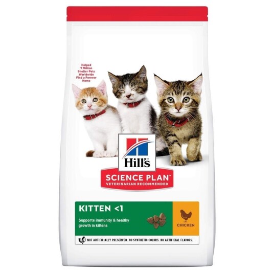 Hill's Science Plan Tørrfôr for Kattunger med kylling 3 kg