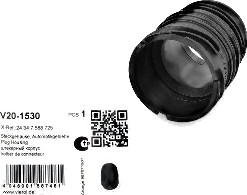 VAICO V20-1530 Pluggboks, automatgir styreenhet