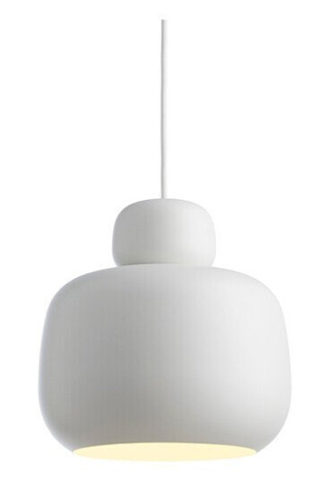Woud - Stone Pendel Large White Woud Woud - Stone Pendel Large White Woud