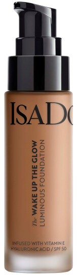 IsaDora Wake Up the Glow Foundation 7W SPF50 30 ml - Fuktighetsgivende, Anti-age, Vegansk