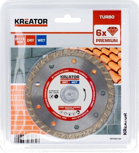 Diamant kappeskive 115 mm TURBO