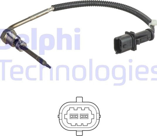 Sensor, eksostemperatur DELPHI TS30186
