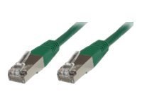 MicroConnect - Nettverkskabel - RJ-45 (hann) til RJ-45 (hann) - 5 m - FTP - CAT 6 - grønn