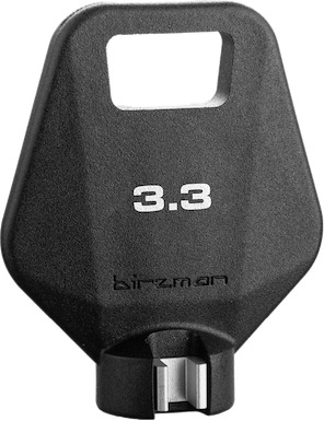 Birzman 2-veis nippelnøkkel 3.3 mm svart Birzman 2-veis nippelnøkkel 3.3 mm svart