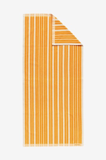 Marimekko - Badehåndkle Raide 70X150 cm - Gul