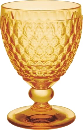 Villeroy & Boch Boston vannglass på fot 25 cl Safran