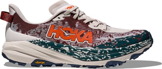 Hoka Men's Speedgoat 6 Putty/Blue Twilight 42