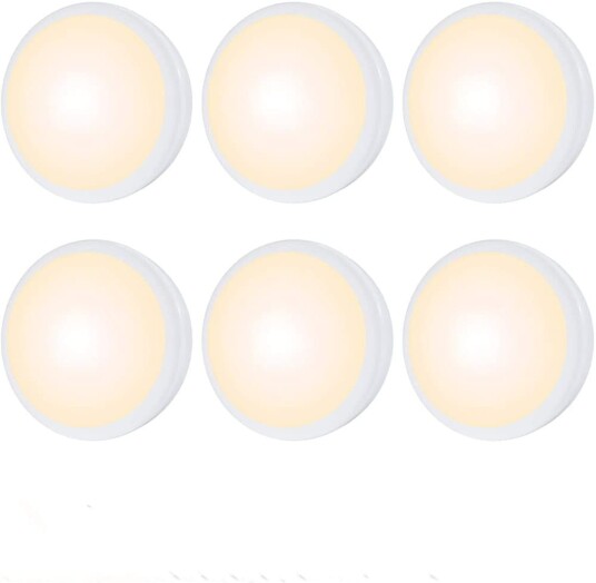 Inf Skap LED Light Festival Lights med fjernkontroll Hvit6 Lamps 2 Remote Controls
