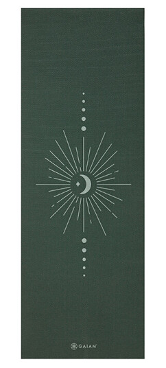 Yogamatte Printed 5 mm Mørk grønn Yogamatte Printed 5 mm Mørk grønn