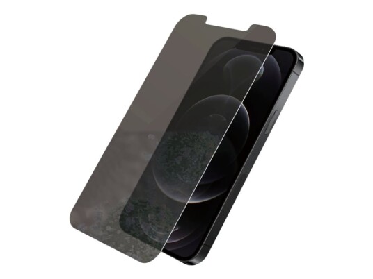 PanzerGlass Privacy Skjermbeskytter for iPhone 12/12 Pro - AntiBakteriell, Standard Fit