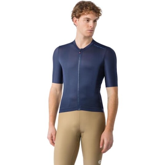 Castelli Espresso 2 Jersey Herre Belgian Blue L