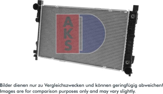 AKS DASIS 120138N Radiator motorkjøling