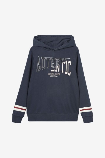 Name It Hettegenser nkmRarme LS Sweat WH Bru Blå