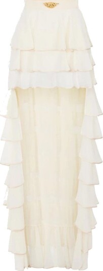 Elisabetta Franchi Dame Skjørt Beige XS,