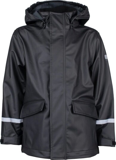 Lindberg Vestby Fôret Regnjakke Svart 100 Lindberg Vestby Fôret Regnjakke Svart 100