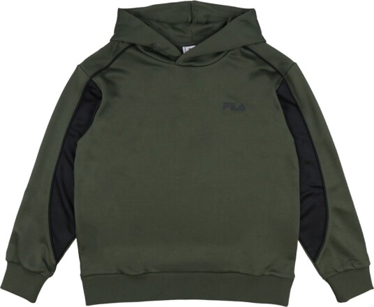 Fila Hettegenser Billig Deep Dybder/Svart Fila 13 14 år (158 164) Hettegenser Armygrønn