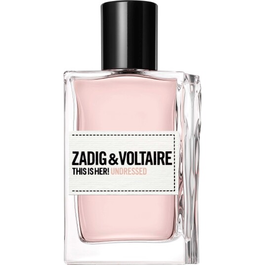Zadig & Voltaire Undressed Her Eau de Parfum 50 ml - Blomsterlukt med Musk og Sandeltre Zadig & Voltaire Undressed Her Eau de Parfum 50 ml - Blomsterlukt med Musk og Sandeltre
