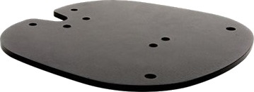 B-Tech BT8380-FFB/B bolt-down floor base svart B-Tech BT8380-FFB/B bolt-down floor base svart