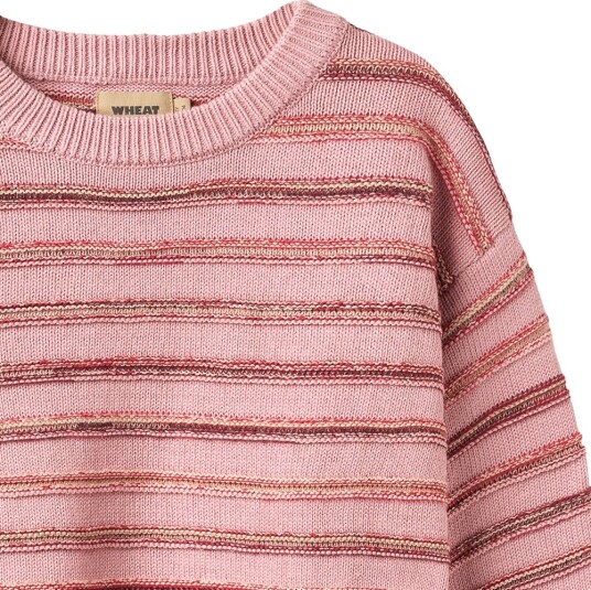 Wheat Jacquard Pullover Harlow Pink 104