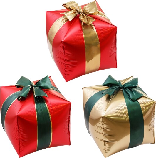 Partydeco Folieballonger julegaver FB313 Partydeco Folieballonger julegaver FB313